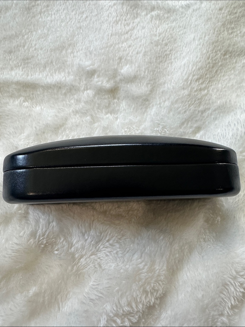COACH Black Leather Hard Eyewear Case with Gold Logo Luxury Classic Elegant EUC - Picture 7 of 11